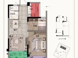 瑞鑫怡锦园_2室2厅1卫 建面58平米