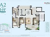 汉上桃李春风_4室2厅2卫 建面148平米