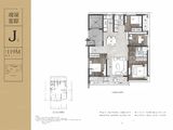 鸿翔云望_4室2厅2卫 建面119平米