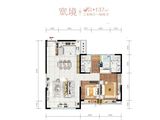 碧桂园云府_3室2厅2卫 建面137平米