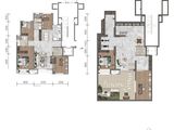 华润置地大连湾国际社区_4室2厅2卫 建面129平米