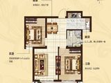 紫荆城_2室2厅1卫 建面78平米