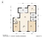 中海领馆壹号_3室2厅2卫 建面130平米