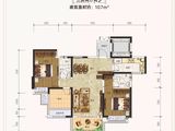 嘉信悦府_3室2厅2卫 建面107平米