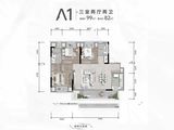 中央公园朗诗熙樾府_3室2厅2卫 建面99平米