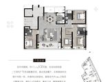 绿城凌波秋月园_4室2厅3卫 建面188平米
