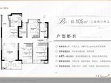 龙光天境_3室2厅2卫 建面105平米