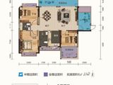 涓江天易华府_3室2厅2卫 建面119平米