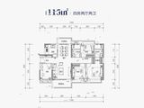 珑远万江翠珑湾_4室2厅2卫 建面115平米