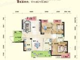 东岳名流_3室2厅2卫 建面111平米