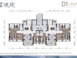 深铁珑境花园一期_4室2厅3卫 建面145平米