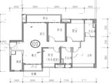 保利东湾_4室2厅2卫 建面131平米