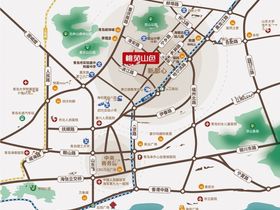 市北城投桃苑山色