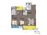 吴中云溪华庭_3室2厅2卫 建面99平米