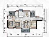 宝瑞花园_3室2厅2卫 建面131平米
