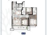 陕建雁南朗境_3室2厅2卫 建面110平米