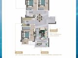 郑州鲲鹏小镇_3室2厅1卫 建面97平米