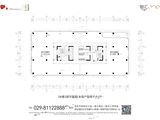 领汇ONE_5#楼-3层平面图（办公） 建面862平米