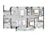 世纪金源天河源筑_4室2厅2卫 建面125平米