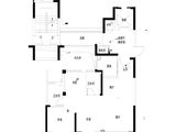 保利明玥辰章府_3室2厅2卫 建面93平米