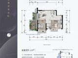 美的天玥_3室2厅1卫 建面67平米
