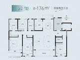 金鼎云台府_4室2厅3卫 建面176平米