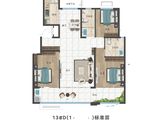 周村万城花开_3室2厅2卫 建面128平米