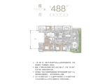 邀月台_6室3厅6卫 建面488平米