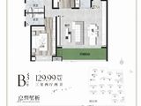 聚旺天玺云居_3室2厅2卫 建面129平米